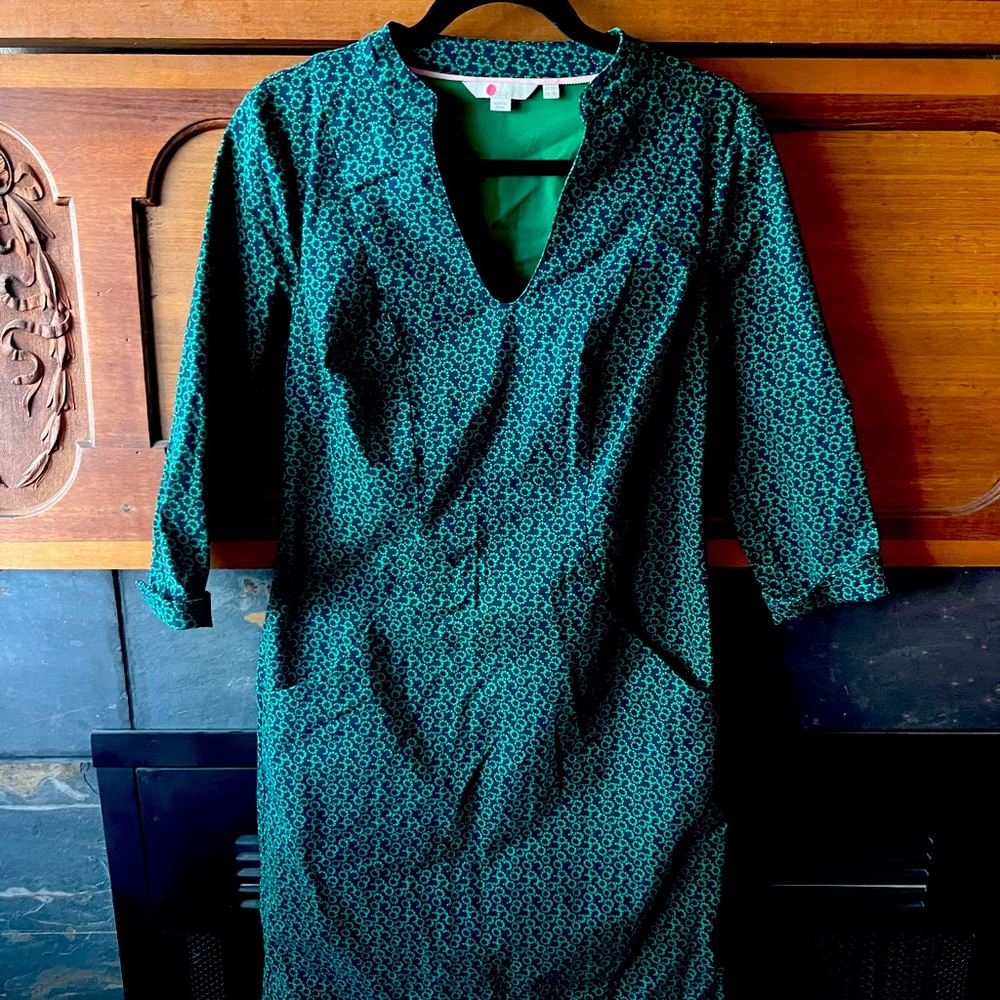 BODEN Cotton Shift Dress
